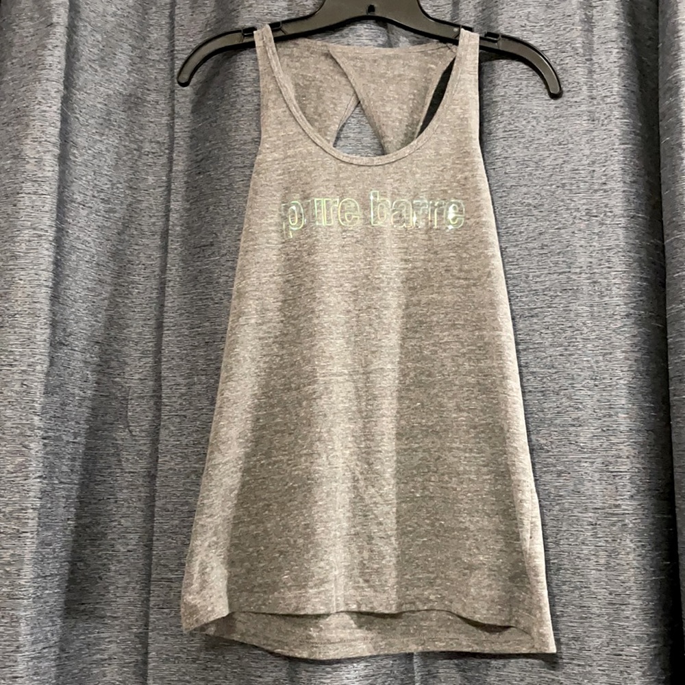 Pure Barre Iridescent Twist Tank